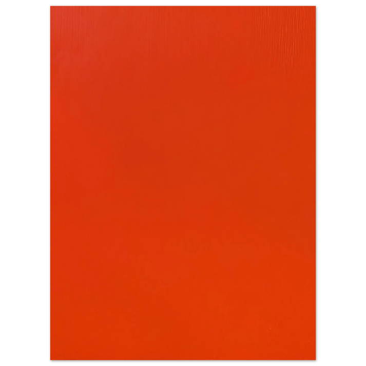 Marcia Hafif - Vermilion  75x100 cm / 30x40inches Fine Art Poster