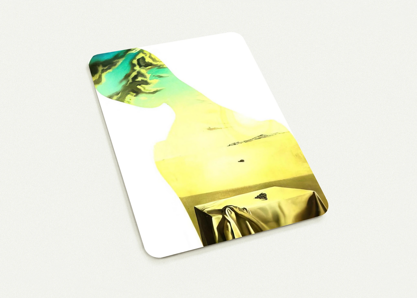 COUPLE WITH CLOUDS IN THEIR HEADS WOMAN By Salvador Dali Pack of 10 Post Cards | Salvador Dali Post Cards | A6 (10.5 x 14.8 cm) - 4.1 x 5.8 inches