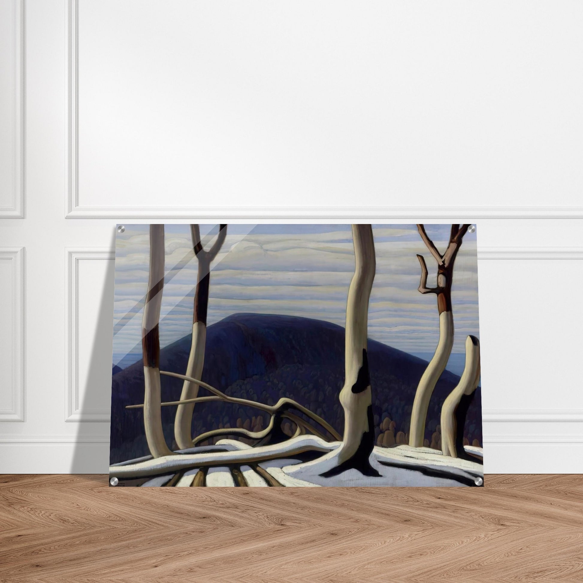 Above Lake Superior - 1922 - Lawren Harris Acrylic Print - 70x100 cm / 28x40″ inches