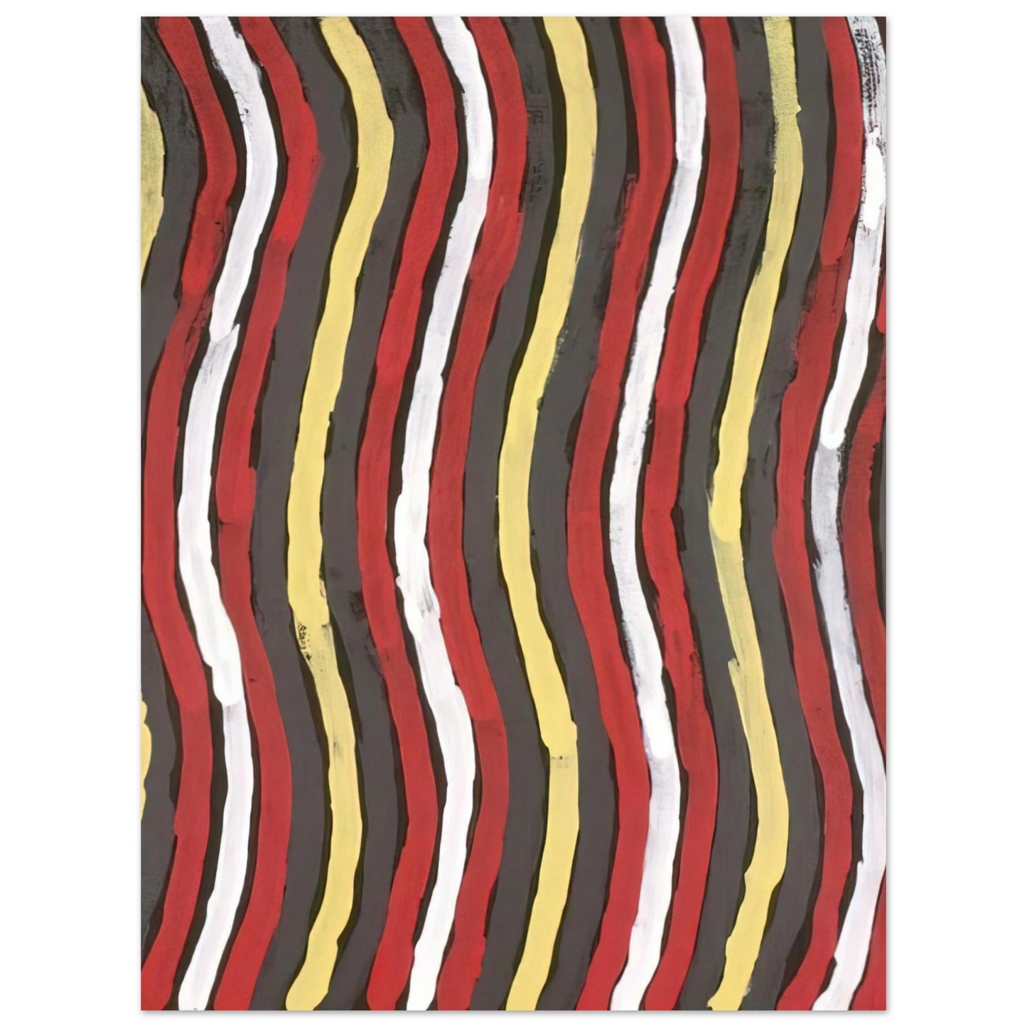 Clifford Possum Tjapaltjarri - Untitled - 2001  75x100 cm / 30x40inches Fine Art Poster