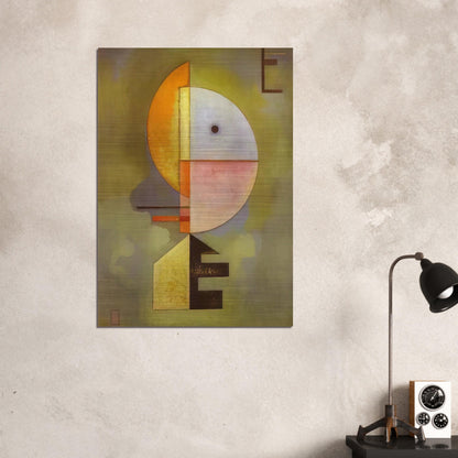 UPWARD 1929 - Wassily Kandinsky Brushed Aluminum Print - 70x100 cm / 28x40 inches | Wassily Kandinsky Aluminum Print | Wassily Kandinsky Prints
