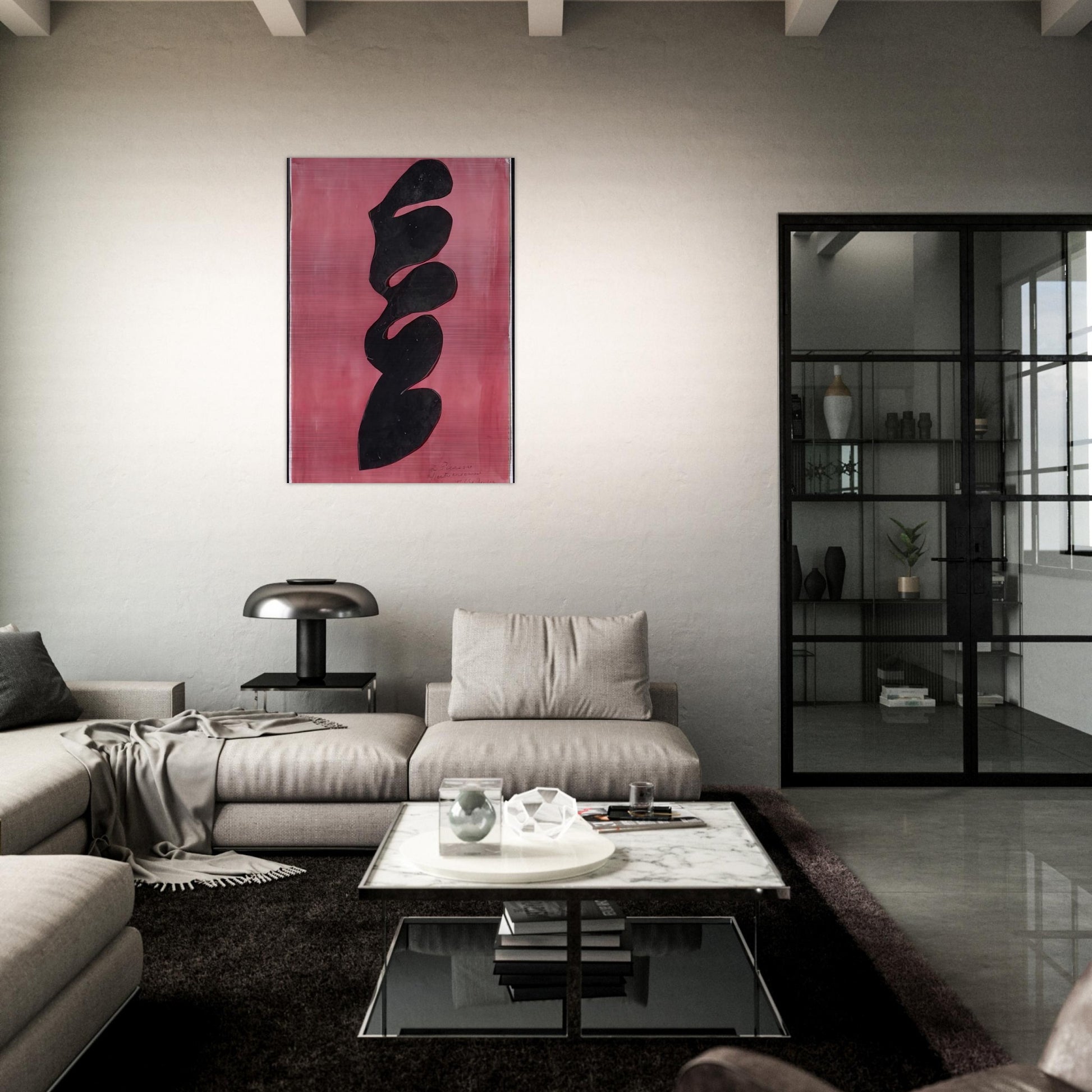 PAPERCUT 1947 - Henri Matisse Brushed Aluminum Print - 70x100 cm / 28x40 inches | Henri Matisse Aluminum Print | Henri Matisse Prints