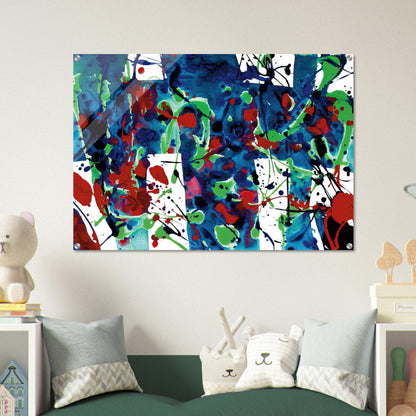 Untitled  SFP94-33  SFF 1709  - Sam Francis Acrylic Print - 70x100 cm / 28x40″ inches