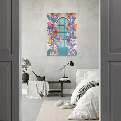 Romance - Tarsila do Amaral Brushed Aluminum Print - 70x100 cm / 28x40 inches | Tarsila do Amaral Aluminum Print | Tarsila do Amaral Prints