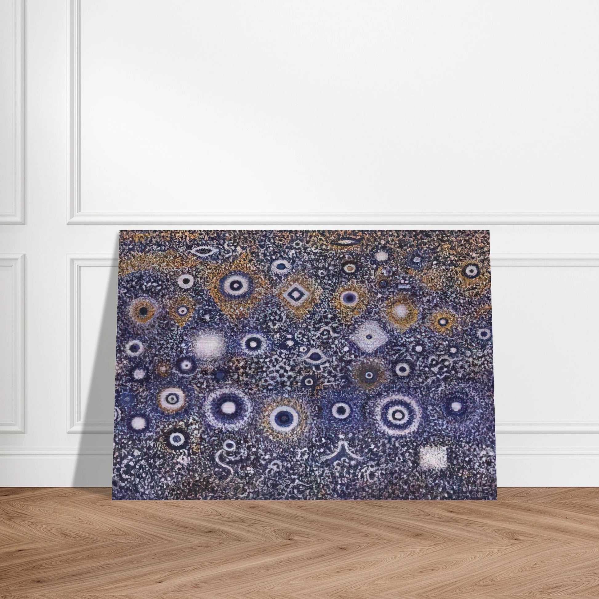 Night Landscape - Richard Pousette-Dart Brushed Aluminum Print - 70x100 cm / 28x40 inches | Richard Pousette-Dart Aluminum Print | Richard Pousette-Dart Prints