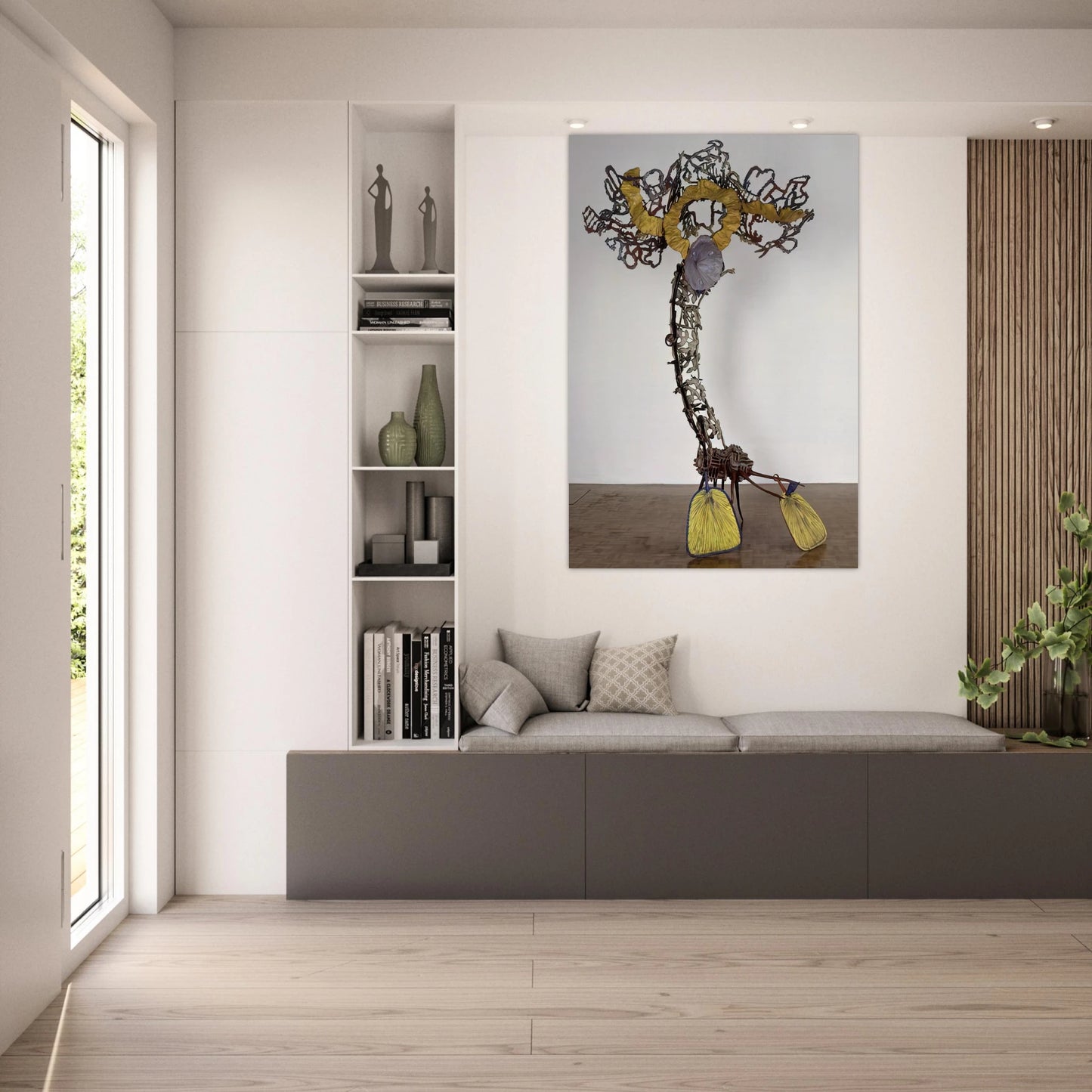 Cantileve - 1983 - Nancy Graves Art Prints - 100x150 cm / 40x60″ inches | Nancy Graves Poster | Nancy Graves Prints