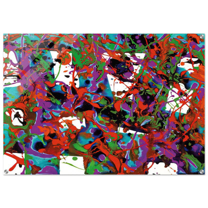 Untitled  SFP94-23  SF94-036  - Sam Francis Acrylic Print - 70x100 cm / 28x40″ inches