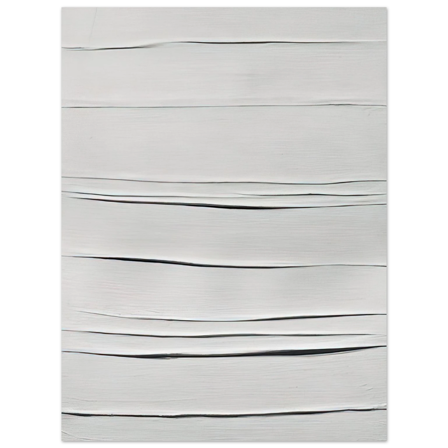 Piero Manzoni - Achrome - 1958  75x100 cm / 30x40inches Fine Art Poster
