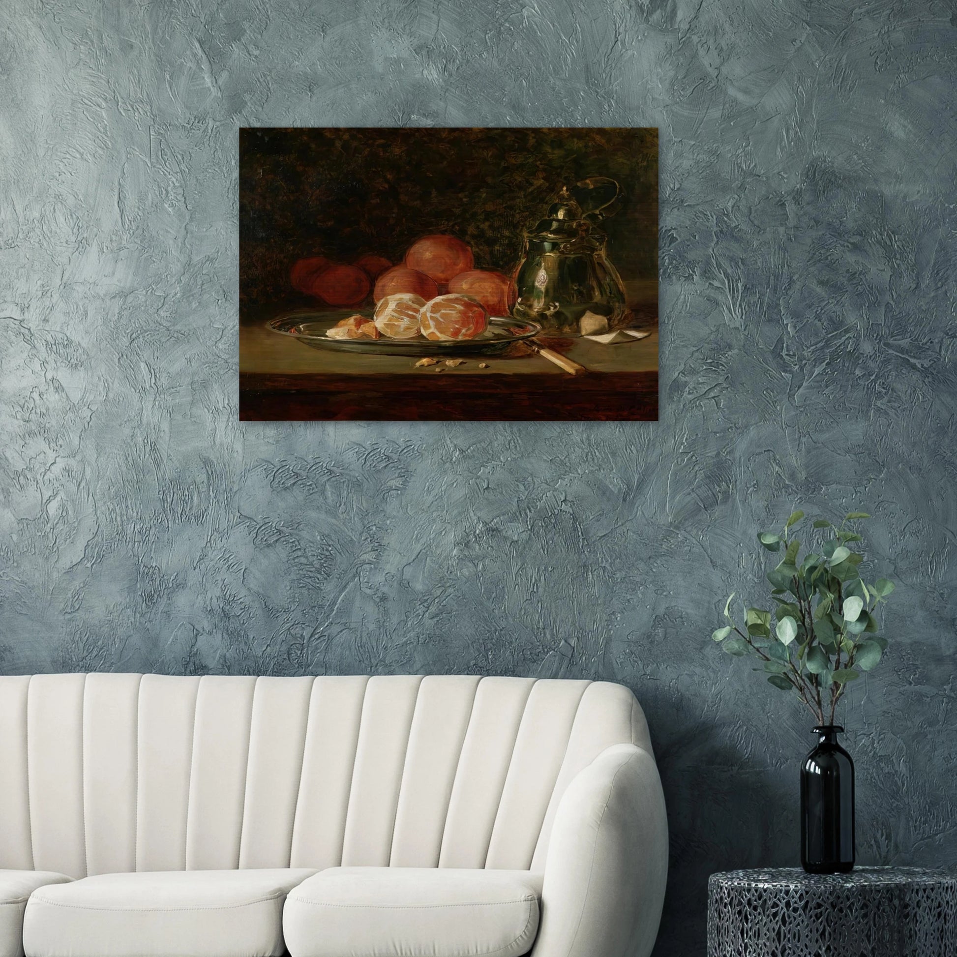 Dead nature - Tarsila do Amaral Brushed Aluminum Print - 70x100 cm / 28x40 inches | Tarsila do Amaral Aluminum Print | Tarsila do Amaral Prints