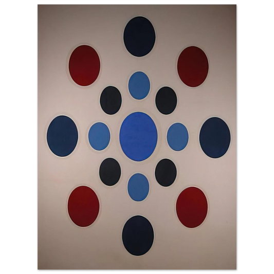 Thomas Downing - Red Plum - 1961  75x100 cm / 30x40inches Fine Art Poster
