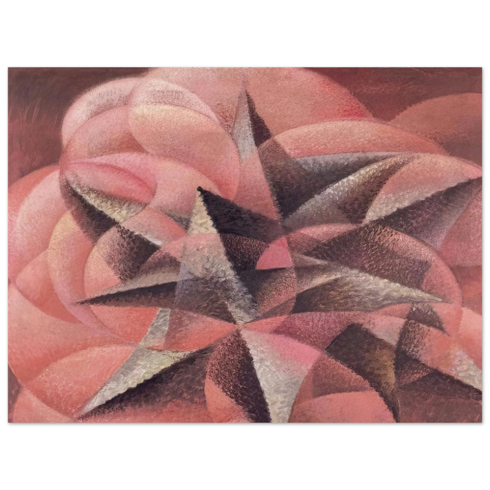 Gerardo Dottori - Armonie di forme contrarie - 1935  75x100 cm / 30x40inches Fine Art Poster