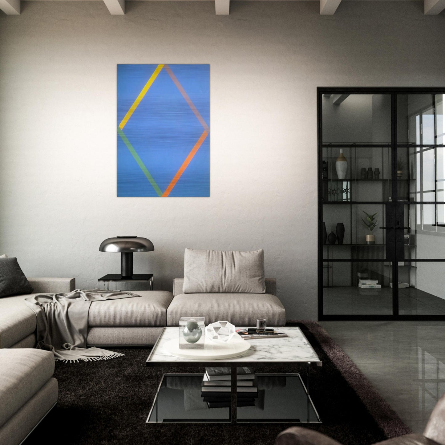Mandarin - 1964 - Jeremy Moon Brushed Aluminum Print - 70x100 cm / 28x40 inches | Jeremy Moon Aluminum Print | Jeremy Moon Prints