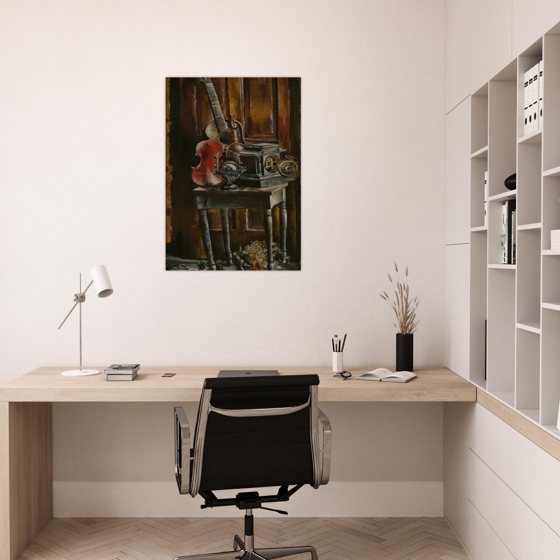 THIS ICHNOLITE OF MINE - Ivan Albright Brushed Aluminum Print - 70x100 cm / 28x40 inches | Ivan Albright Aluminum Print | Ivan Albright Prints