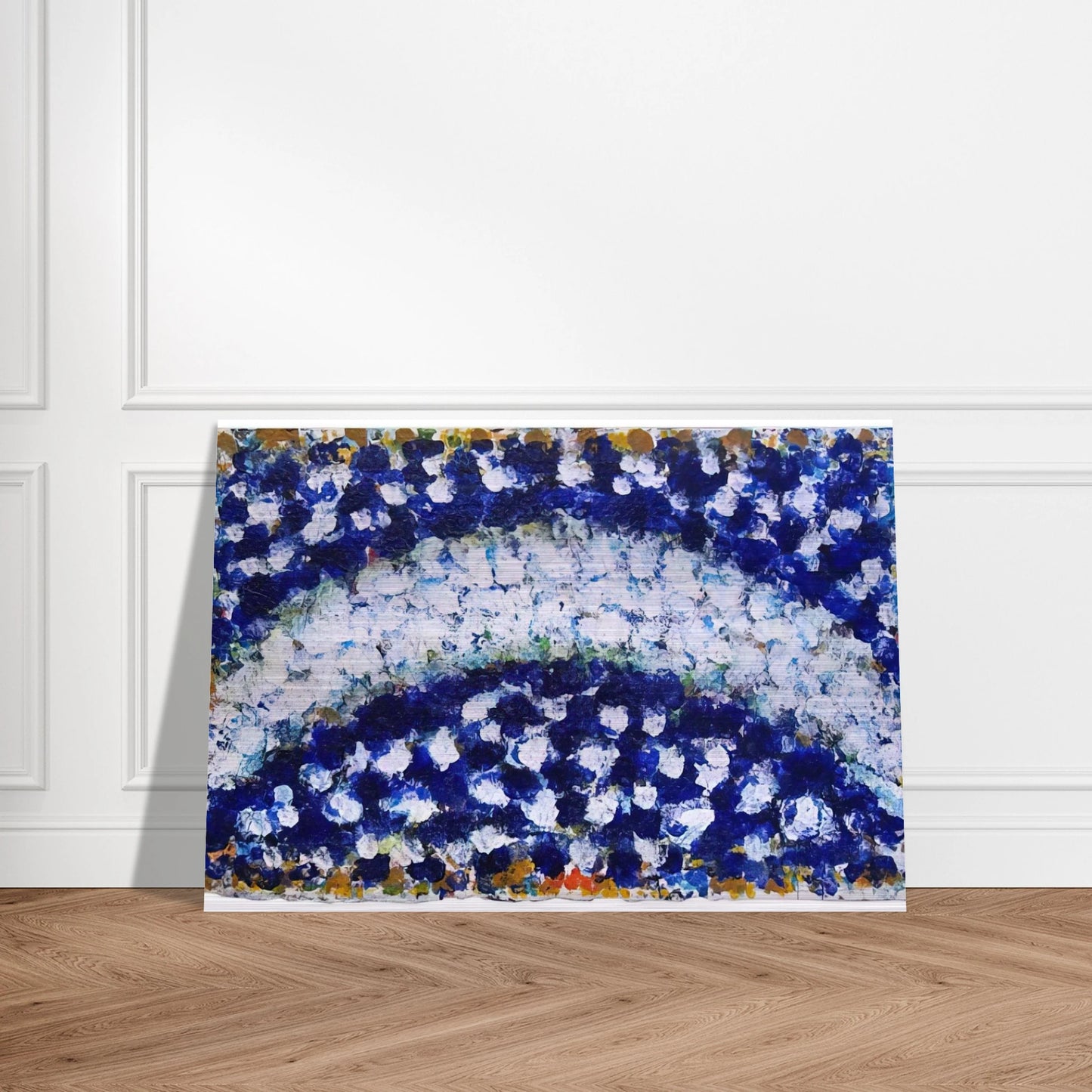 Intensive Crescent - 1985 - Richard Pousette-Dart Brushed Aluminum Print - 70x100 cm / 28x40 inches | Richard Pousette-Dart Aluminum Print | Richard Pousette-Dart Prints