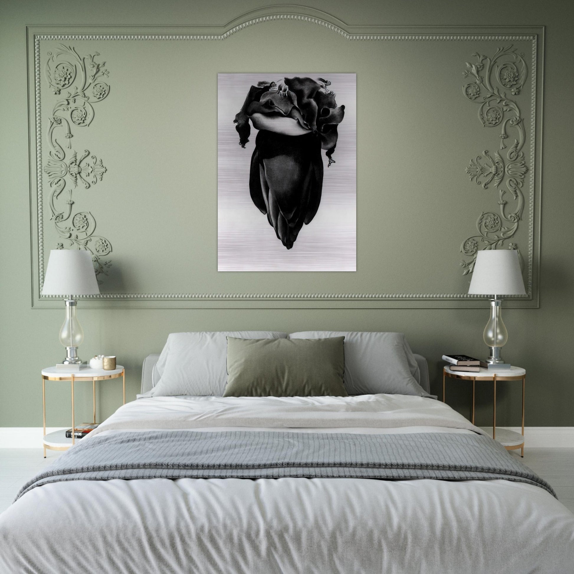 Banana Flower - Georgia O'Keeffe Brushed Aluminum Print - 70x100 cm / 28x40 inches | Georgia O'Keeffe Aluminum Print | Georgia O'Keeffe Prints