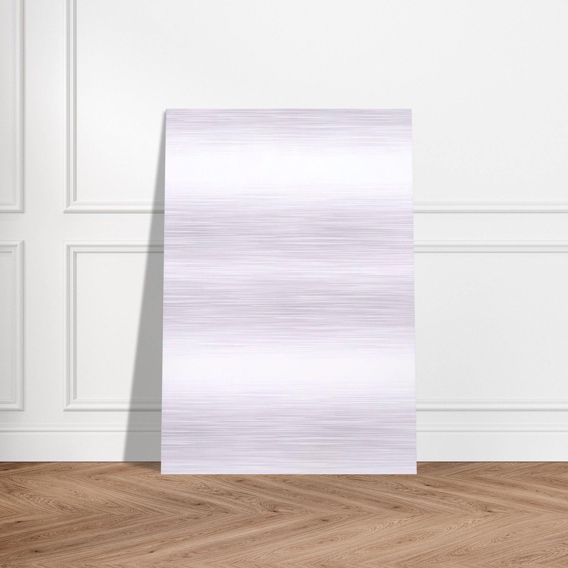 WHITE PAINTING 1951 - Robert Rauschenberg Brushed Aluminum Print - 70x100 cm / 28x40 inches | Robert Rauschenberg Aluminum Print | Robert Rauschenberg Prints