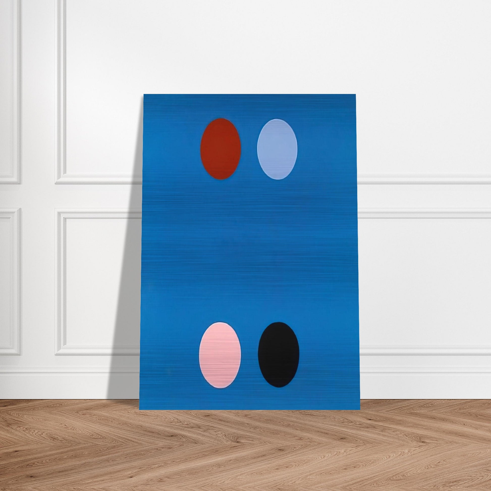 France Blue - 1965 - Thomas Downing Brushed Aluminum Print - 70x100 cm / 28x40 inches | Thomas Downing Aluminum Print | Thomas Downing Prints