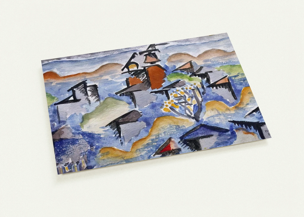 LANDSCAPE By Man Ray Pack of 10 Post Cards | Man Ray Post Cards | A6 (10.5 x 14.8 cm) - 4.1 x 5.8 inches