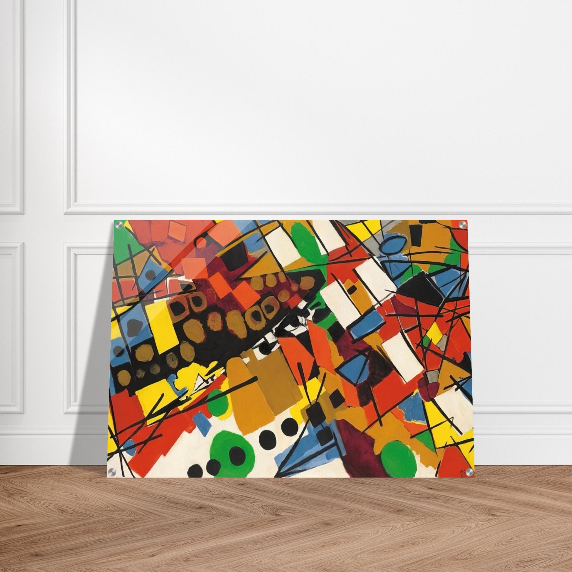 Pastorale - 1954 - Ernst Wilhelm Nay Acrylic Print - 70x100 cm / 28x40″ inches