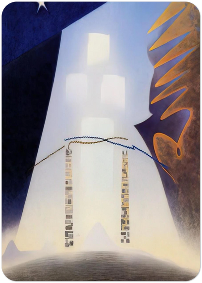Future - 1943 By Agnes Lawrence Pelton Pack of 10 Post Cards | Agnes Lawrence Pelton Post Cards | A6 (10.5 x 14.8 cm) - 4.1 x 5.8 inches