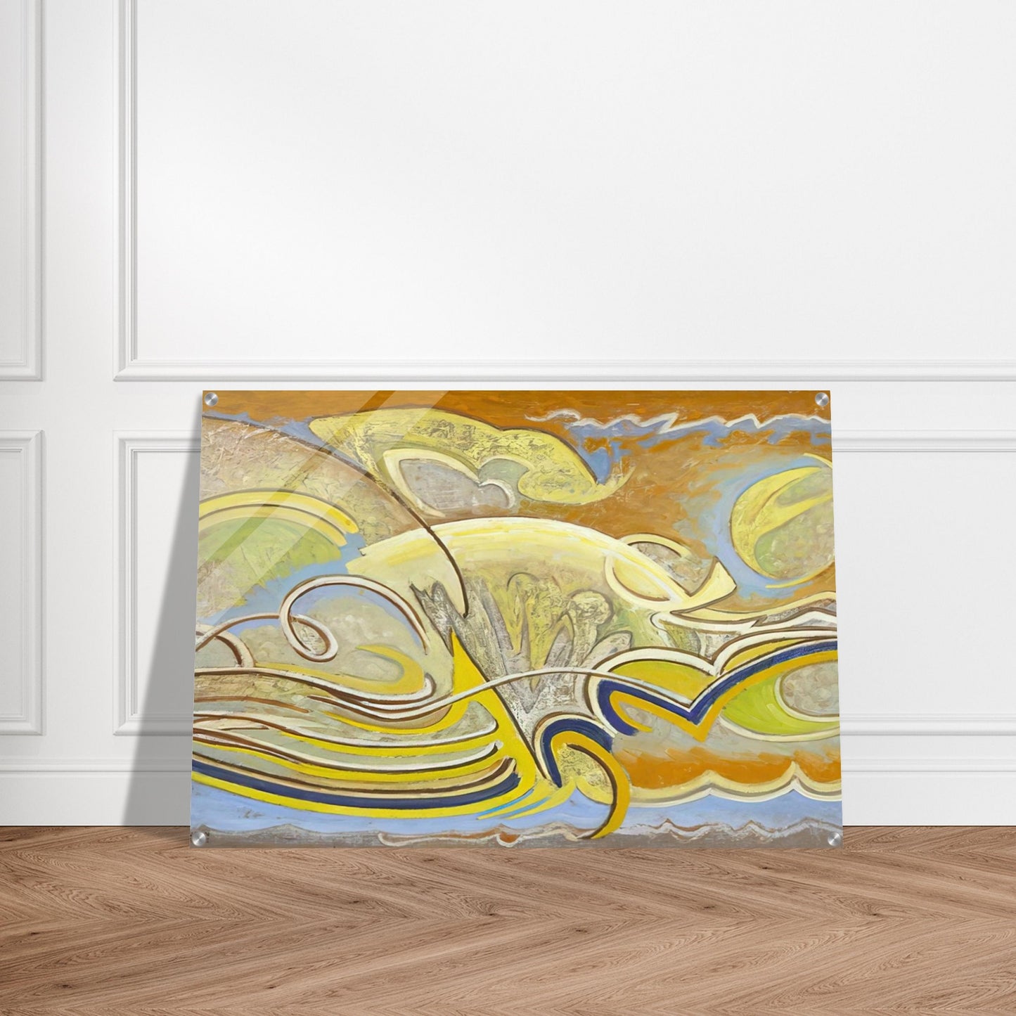 Abstraction 30 - 1955 - Lawren Harris Acrylic Print - 70x100 cm / 28x40″ inches