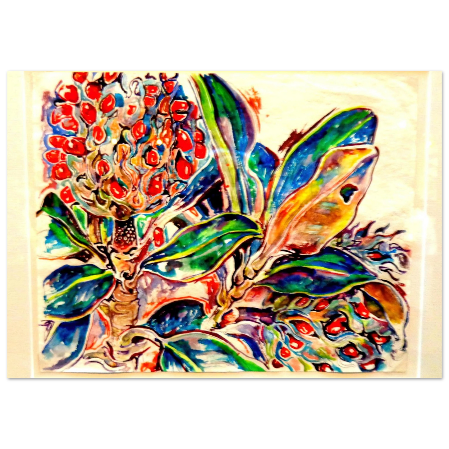 Walter Inglis Anderson - Walter Anderson Wall art - A3 (29.7 x 42  cm) - Premium Wooden Framed Poster With Fine Art Paper-canvas - White frame