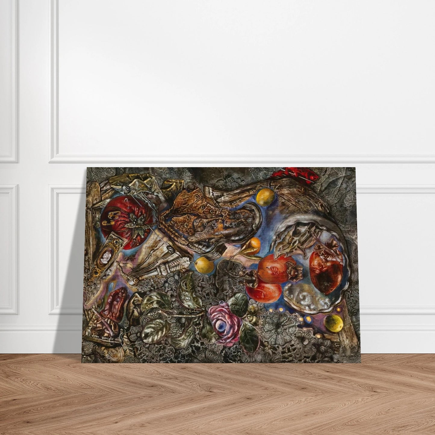 4531 728230 - Ivan Albright Brushed Aluminum Print - 70x100 cm / 28x40 inches | Ivan Albright Aluminum Print | Ivan Albright Prints