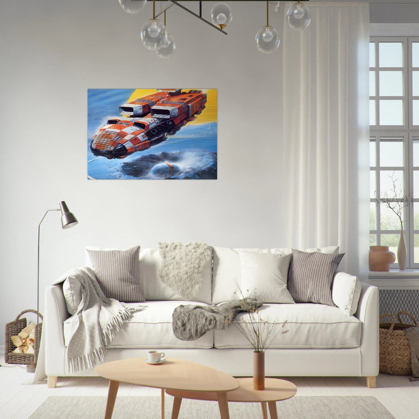 Chris Foss - Chris Foss Brushed Aluminum Print - 70x100 cm / 28x40 inches | Chris Foss Aluminum Print | Chris Foss Prints
