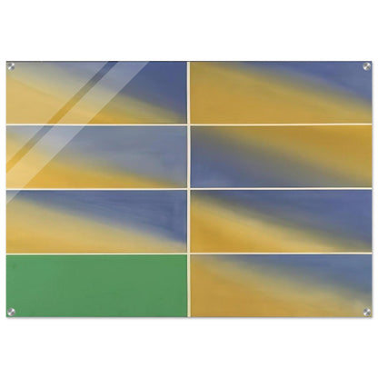 Cambridge Green - 1968 - Mark Lancaster Acrylic Print - 70x100 cm / 28x40″ inches | Mark Lancaster Wall Art | Mark Lancaster Prints