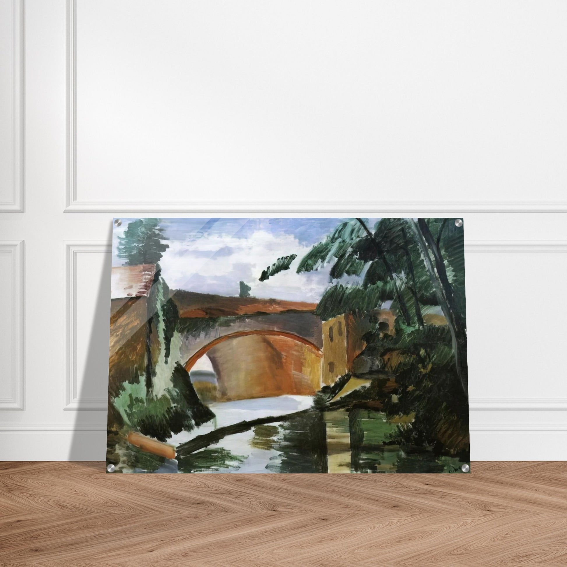 THE RIVER 1912 - Andre Derain Acrylic Print - 70x100 cm / 28x40″ inches | Andre Derain Wall Art | Andre Derain Prints
