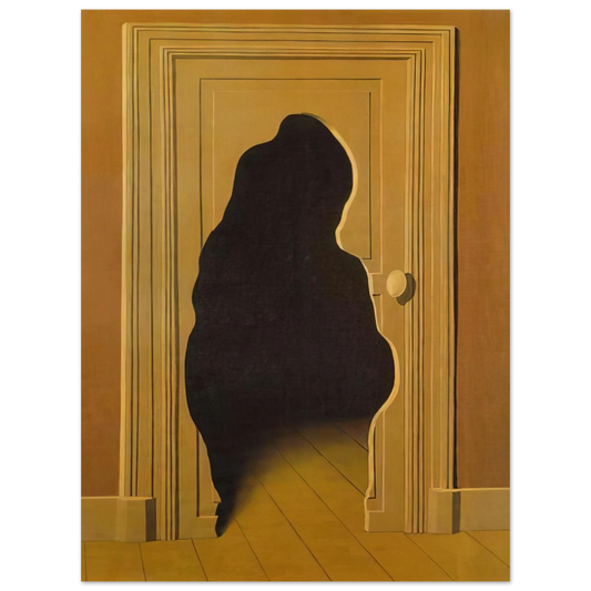 Rene Magritte - UNEXPECTED ANSWER 1933  75x100 cm / 30x40inches Fine Art Poster