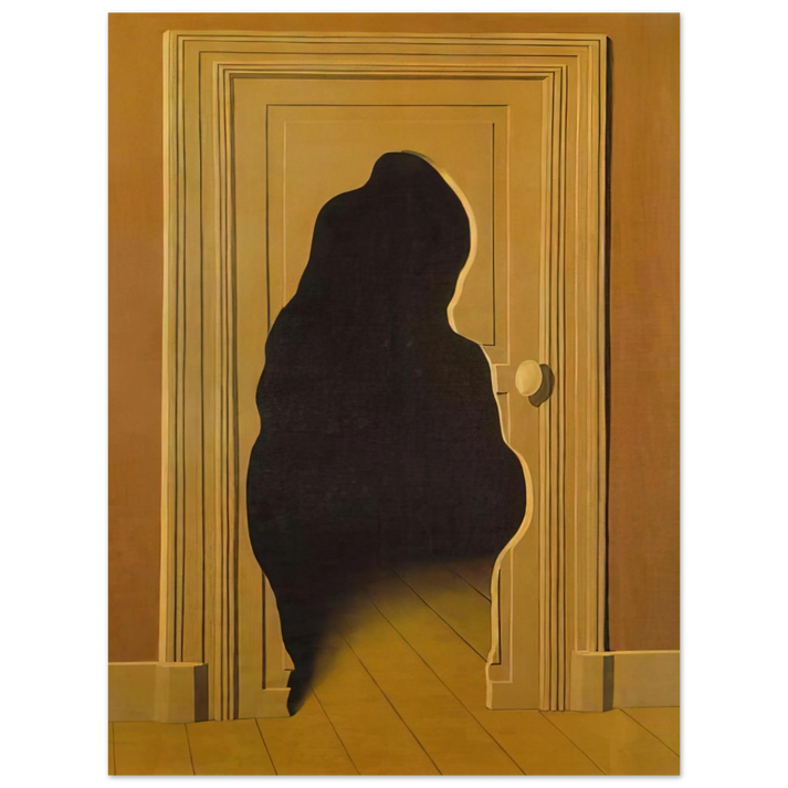 Rene Magritte - UNEXPECTED ANSWER 1933  75x100 cm / 30x40inches Fine Art Poster