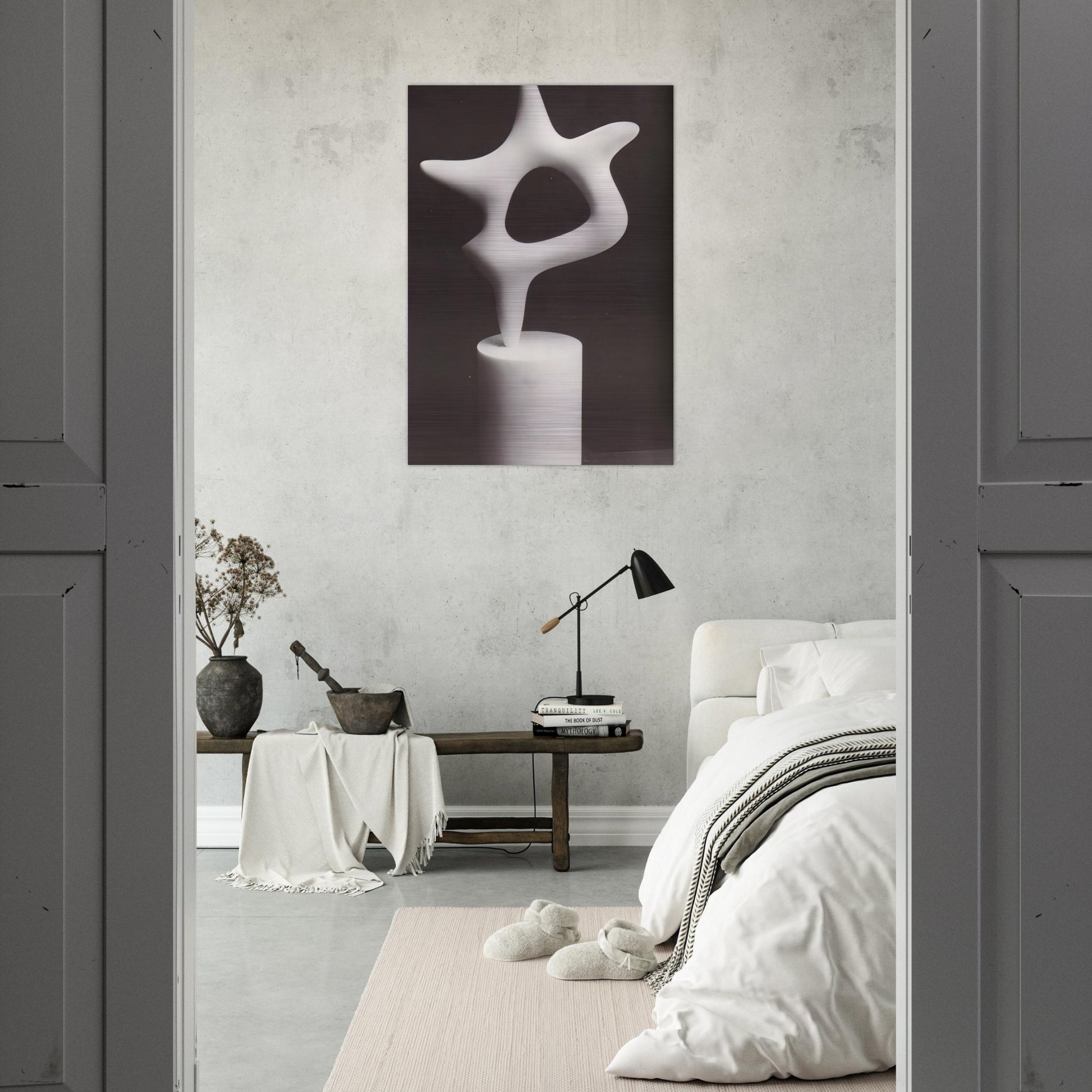 The Star - Jean Arp Brushed Aluminum Print - 70x100 cm / 28x40 inches | Jean Arp Aluminum Print | Jean Arp Prints