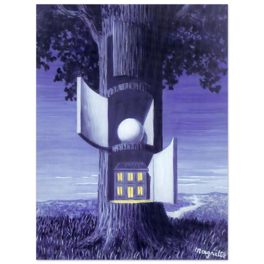 Rene Magritte - THE VOICE OF BLOOD 1948  75x100 cm / 30x40inches Fine Art Poster