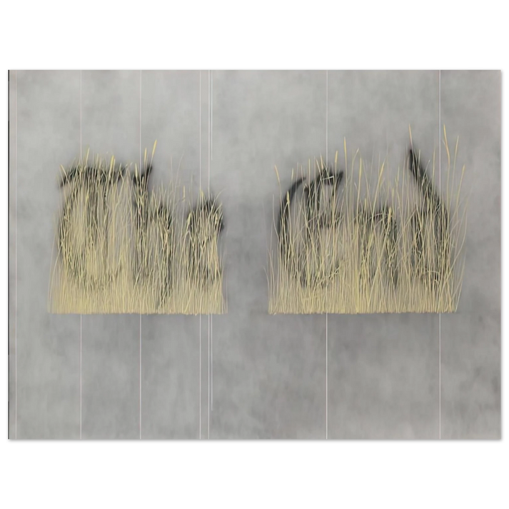 Edward Ruscha - THE FINAL END 1992  75x100 cm / 30x40inches Fine Art Poster