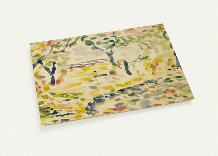 ETUDE POUR LE BONHEUR DE VIVRE 1905 By Henri Matisse Pack of 10 Post Cards | Henri Matisse Post Cards | A6 (10.5 x 14.8 cm) - 4.1 x 5.8 inches