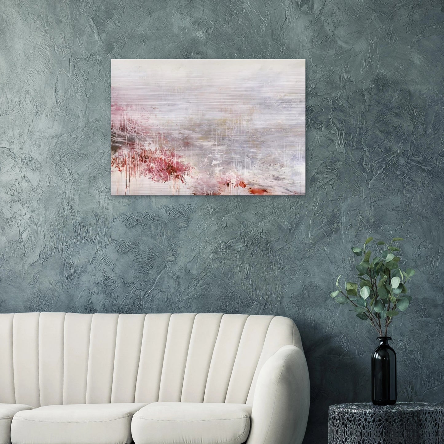 Hero and Leander  To Christopher Marlowe  [Rome] - Cy Twombly Brushed Aluminum Print - 70x100 cm / 28x40 inches | Cy Twombly Aluminum Print | Cy Twombly Prints