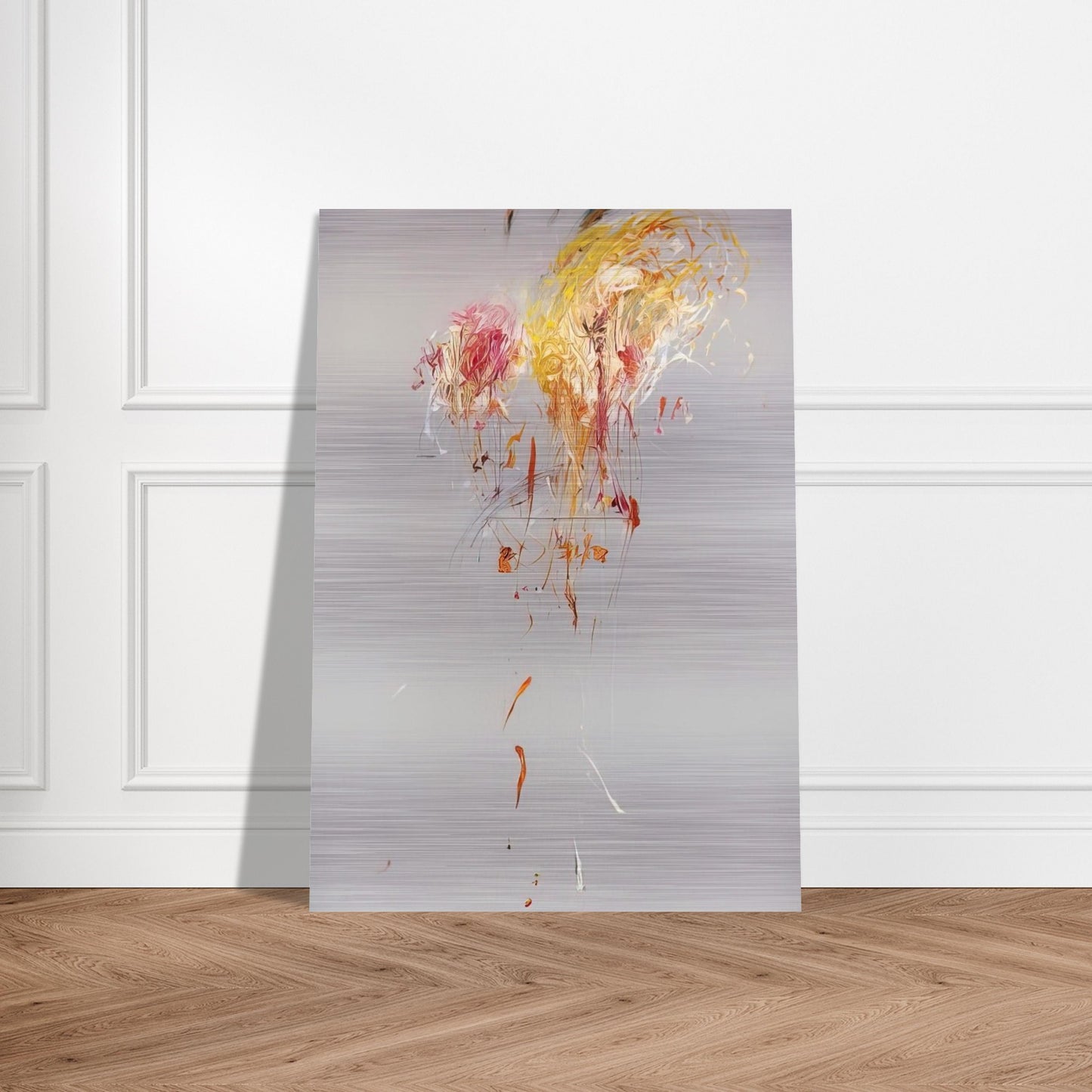 Nine Discourses on Commodus, Part IX - Cy Twombly Brushed Aluminum Print - 70x100 cm / 28x40 inches | Cy Twombly Aluminum Print | Cy Twombly Prints