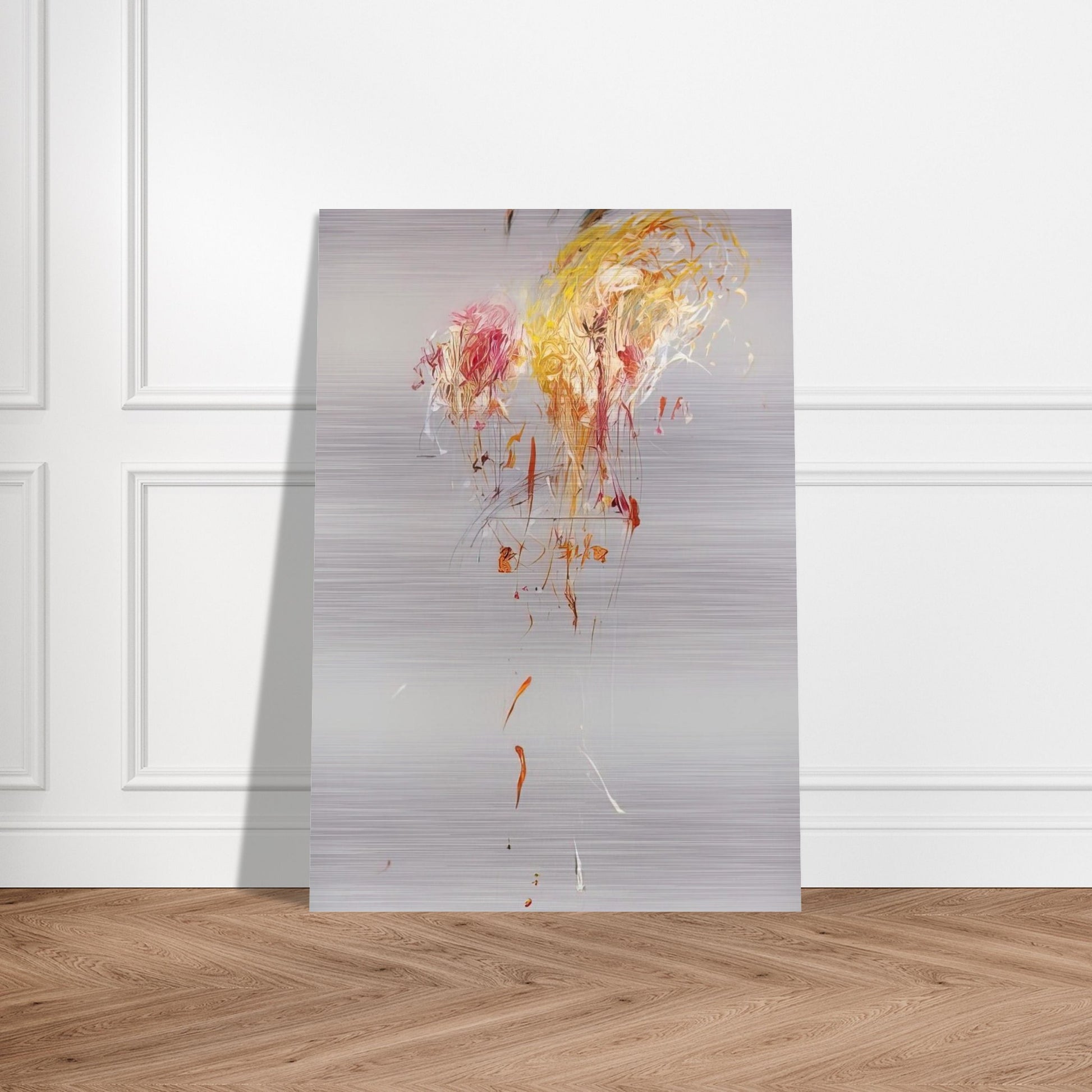 Nine Discourses on Commodus, Part IX - Cy Twombly Brushed Aluminum Print - 70x100 cm / 28x40 inches | Cy Twombly Aluminum Print | Cy Twombly Prints