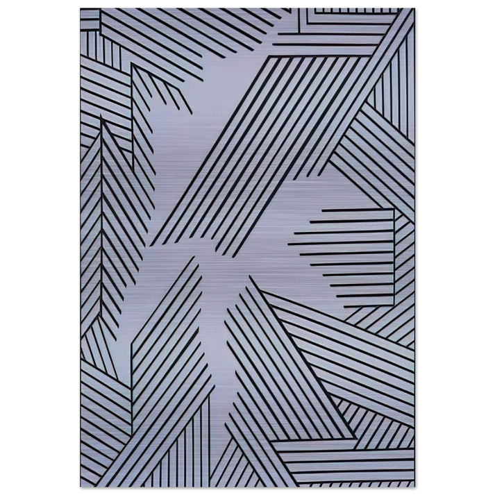 Untitled - 1998 - Nicholas Krushenick Brushed Aluminum Print - 70x100 cm / 28x40 inches | Nicholas Krushenick Aluminum Print | Nicholas Krushenick Prints