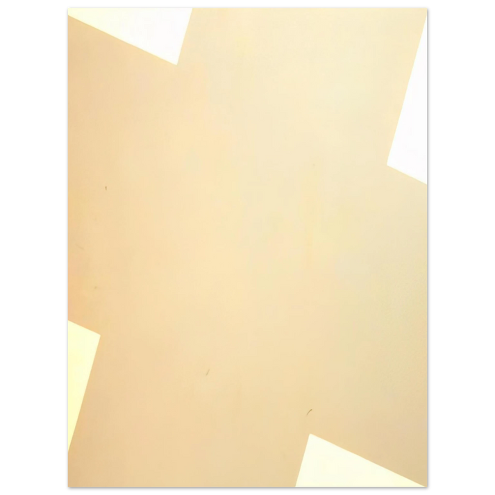 Leon Polk Smith - Crossroads Grey - 1978  75x100 cm / 30x40inches Fine Art Poster