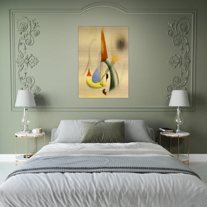 JAZZ - Man Ray Brushed Aluminum Print - 70x100 cm / 28x40 inches | Man Ray Aluminum Print | Man Ray Prints
