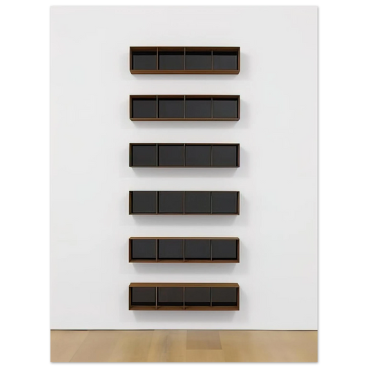 Donald Judd - Untitled - 1994  75x100 cm / 30x40inches Fine Art Poster
