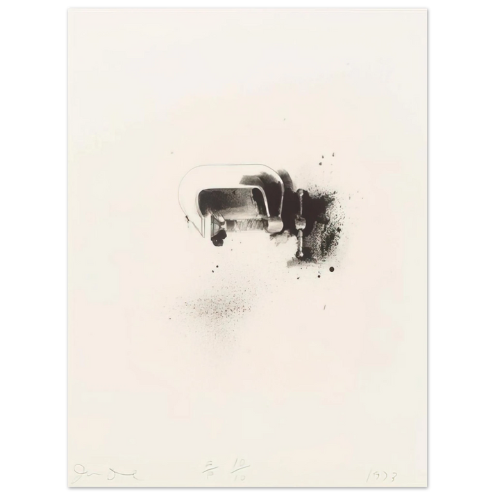 Jim Dine - UNTITLED FROM TEN WINTER TOOLS 1973 4  75x100 cm / 30x40inches Fine Art Poster