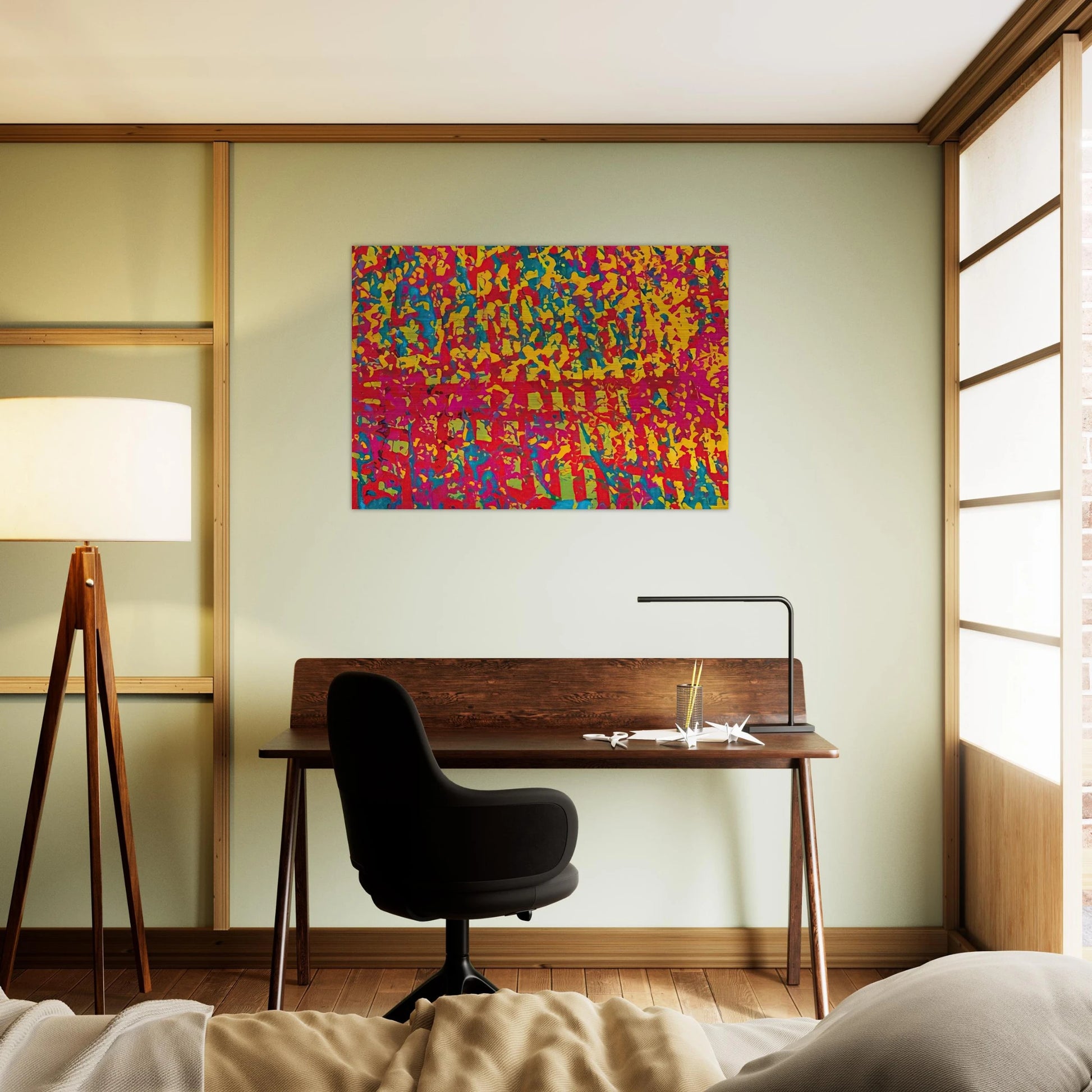 LUDORFF - Gerhard Richter Brushed Aluminum Print - 70x100 cm / 28x40 inches | Gerhard Richter Aluminum Print | Gerhard Richter Prints