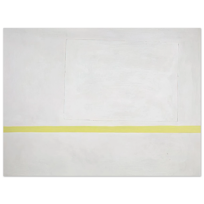 Theodoros Stamos - White Sun-Box - 1966  75x100 cm / 30x40inches Fine Art Poster
