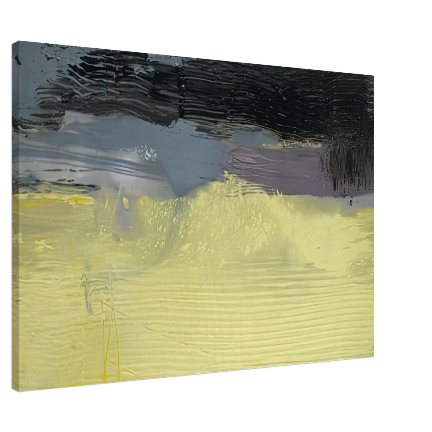 Helen Frankenthaler - Sandstorm, 1992- Wall Art - 60x80 cm / 24x32 inches - Premium Wooden Framed Poster With Fine Art Paper-canvas - White frame