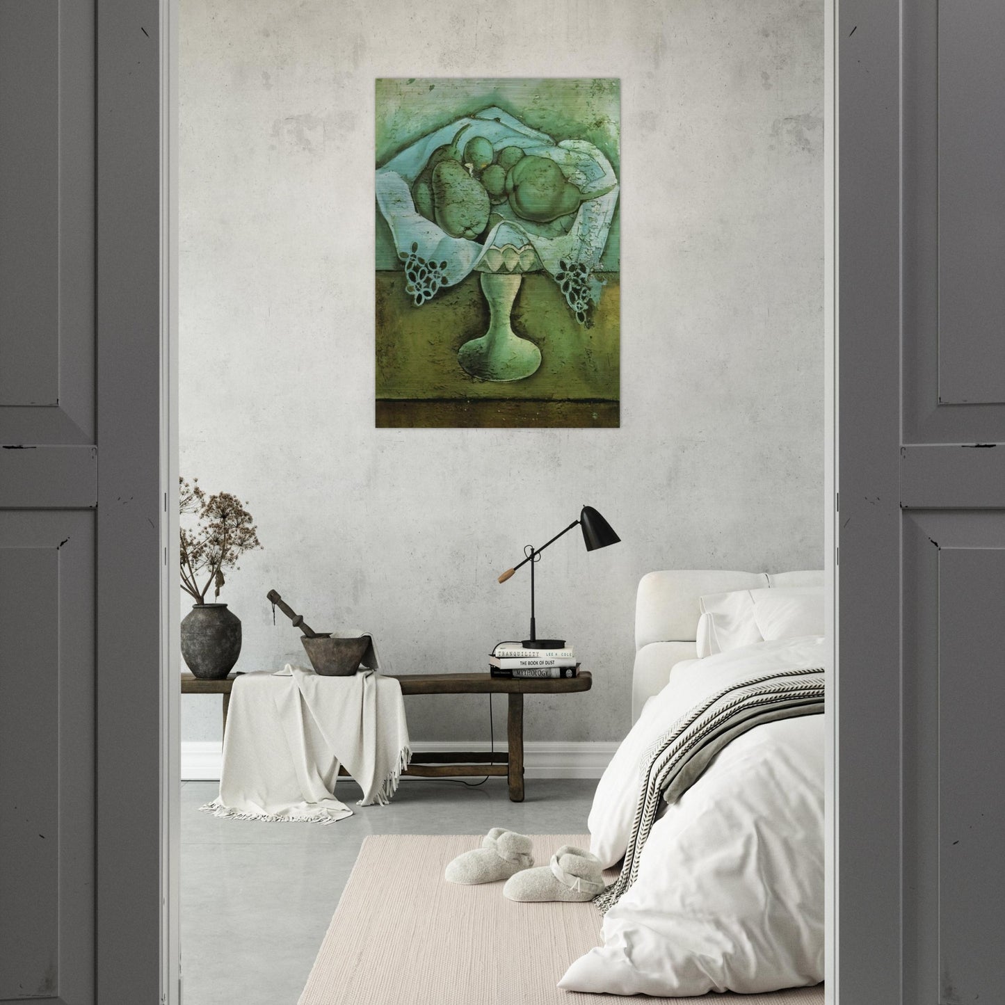 STILL LIFE 6 - Salvador Dali Brushed Aluminum Print - 70x100 cm / 28x40 inches | Salvador Dali Aluminum Print | Salvador Dali Prints