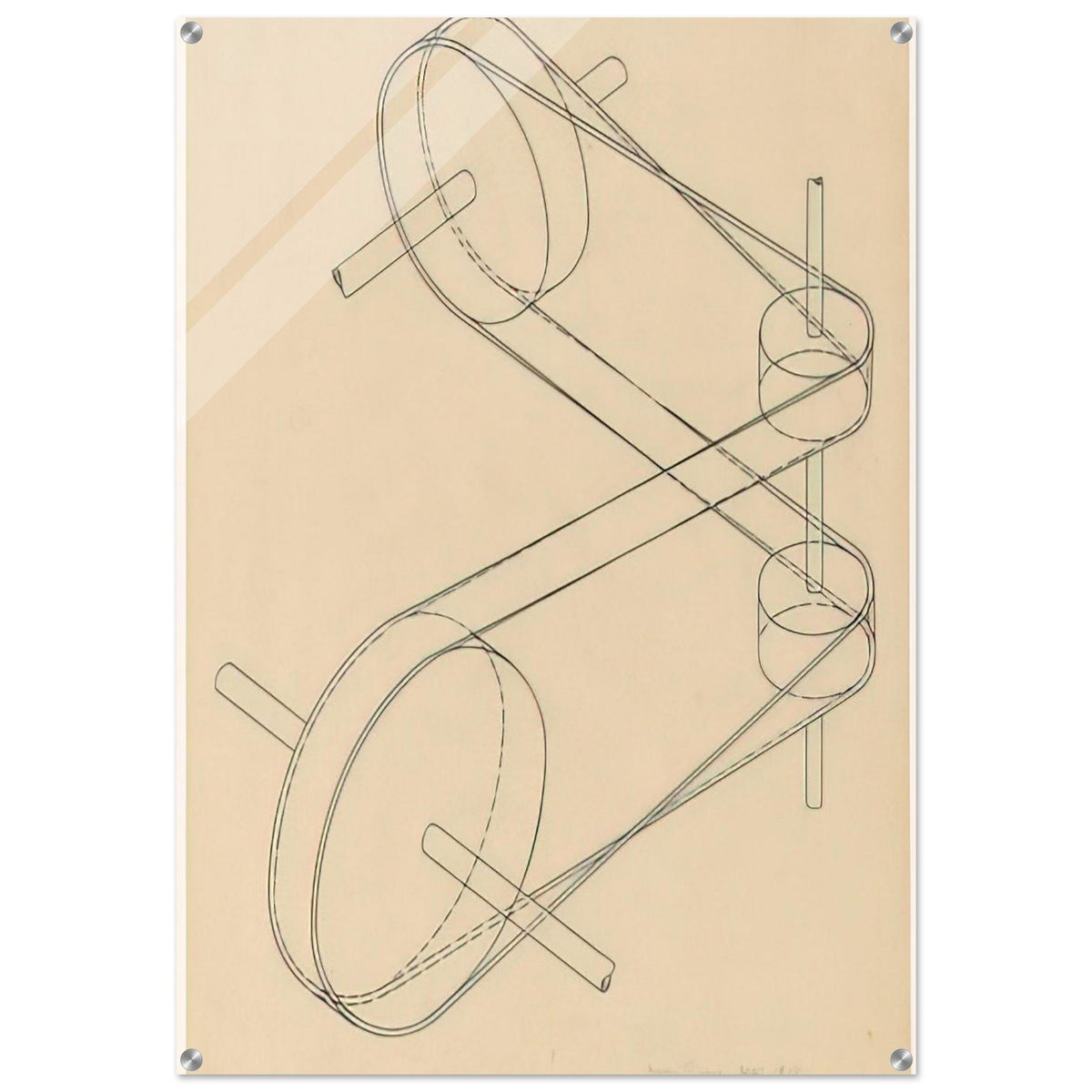 UNTITLED - Man Ray Acrylic Print - 70x100 cm / 28x40″ inches | Man Ray Wall Art | Man Ray Prints