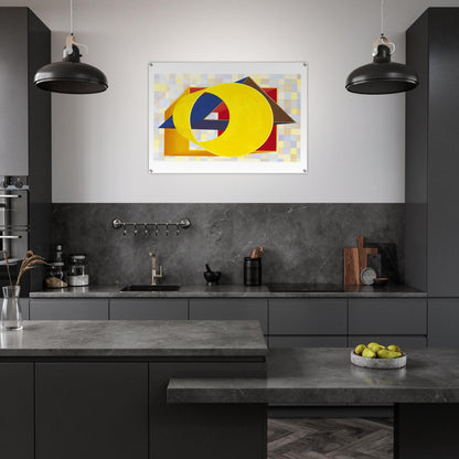 Prime Moments II - Al Held Acrylic Print - 70x100 cm / 28x40″ inches